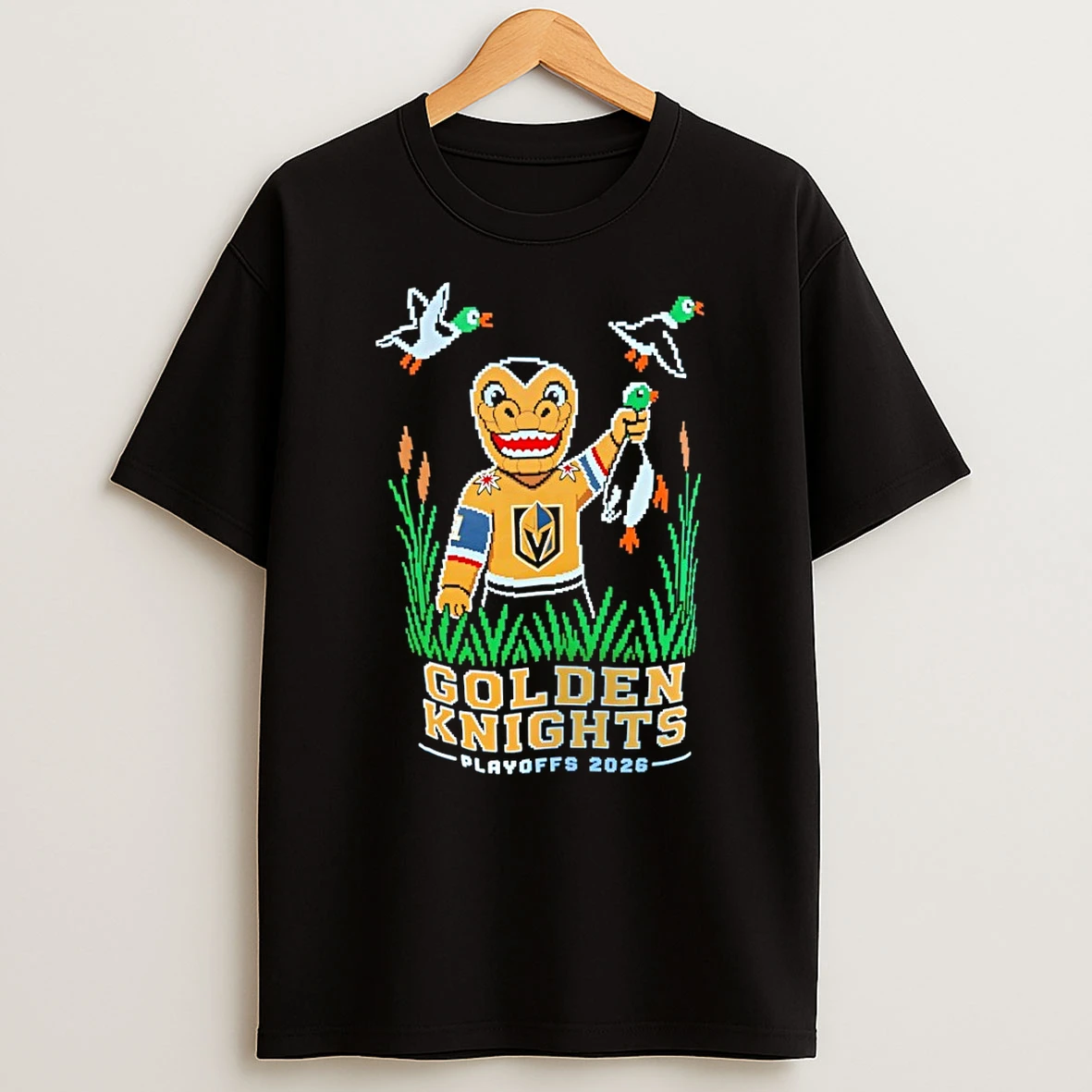 Chance Honored Vegas Golden Knights Playoffs 2026 Duck Hunt Shirts