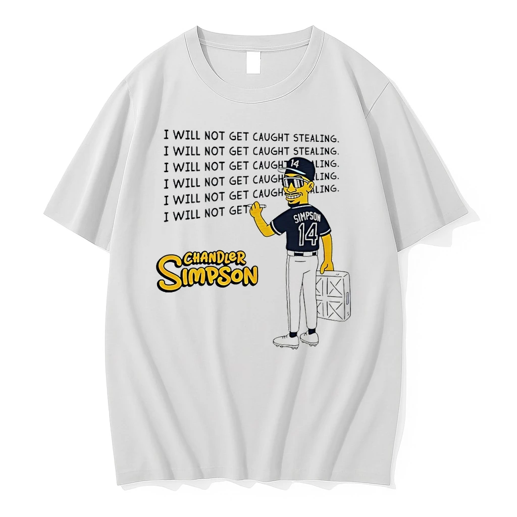 Chandler Simpson Tampa Bay Rays Mlb I Will Not Get Caught Stealing Shirts