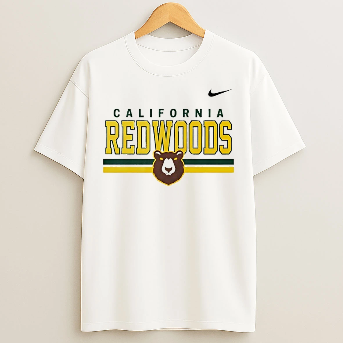 Classic 8hsiisix California Redwoods Lacrosse Stripe T Shirts