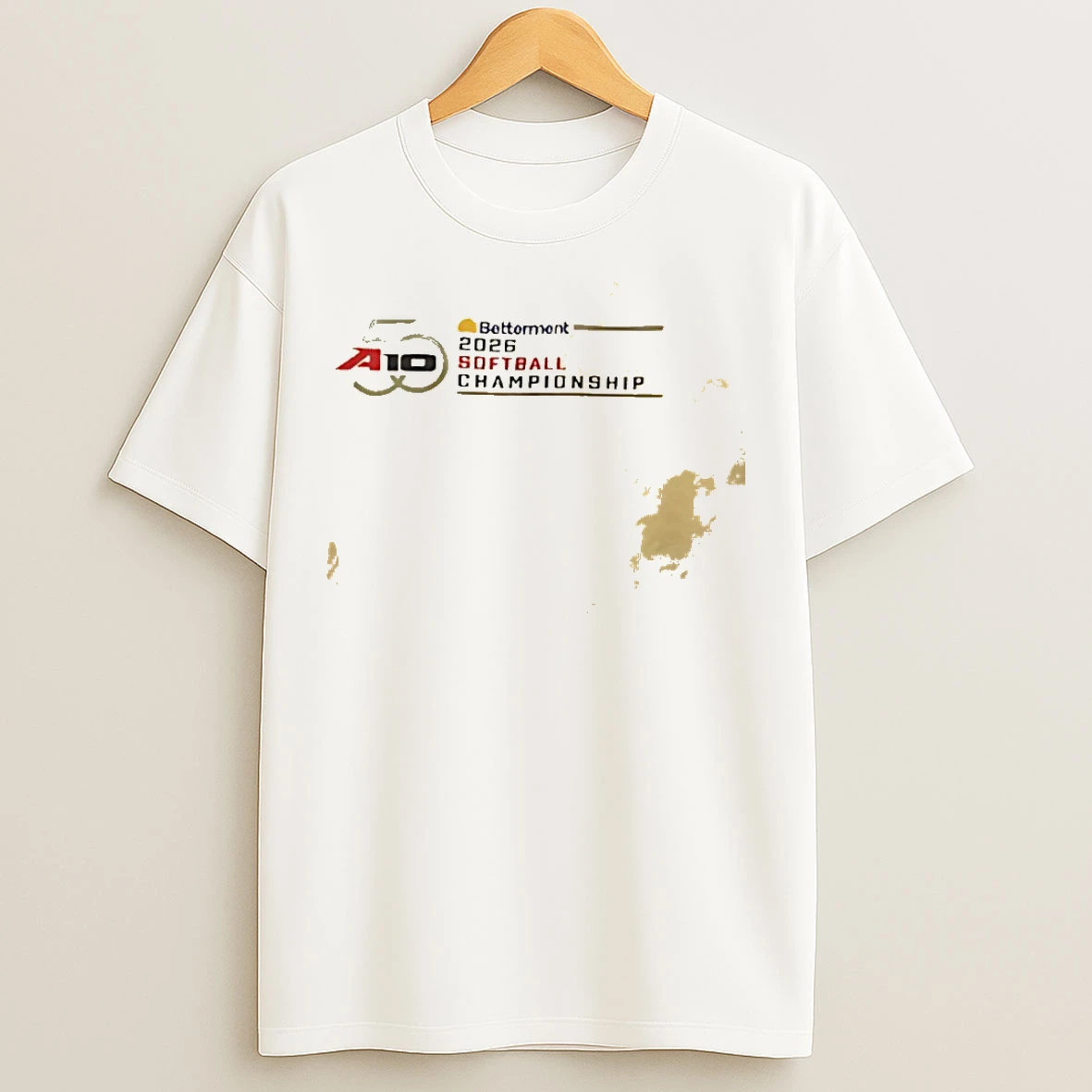 Classic A10 Event 1 Team A 10 Softball Championship Logo T Shirts