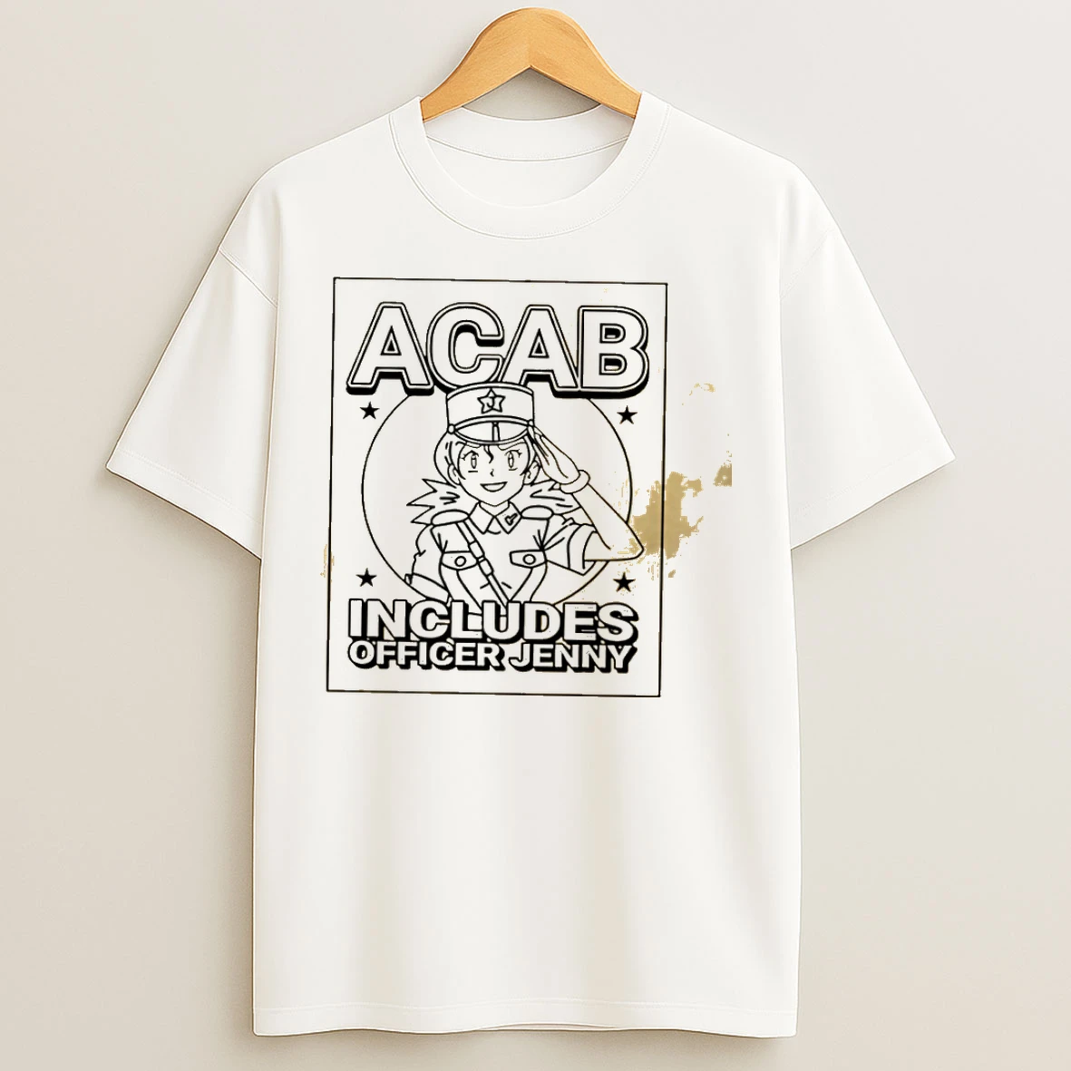 Classic Acab Includes Officer Jenny Graphic T Shirts