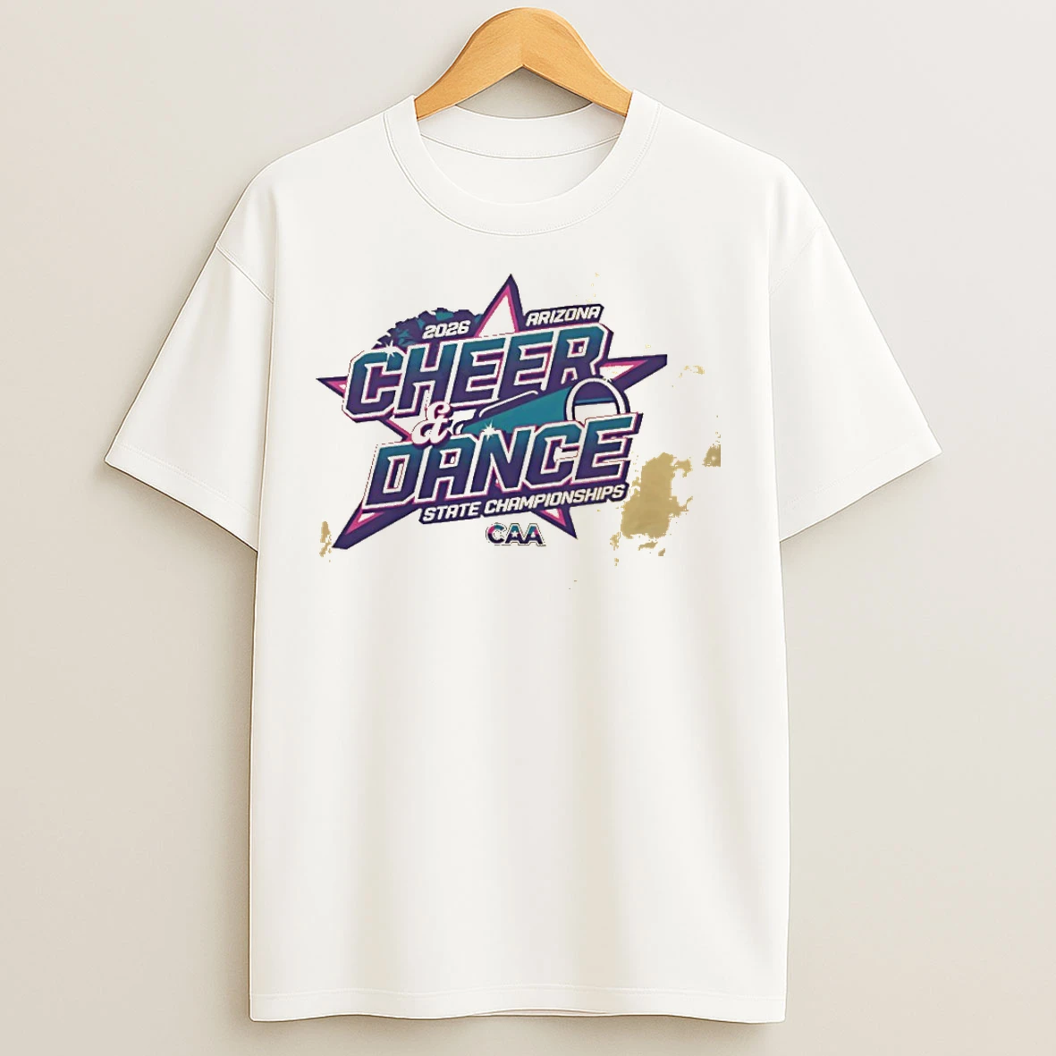 Classic Arizona 2025 26 Caa State Championship Cheer Dance T Shirts