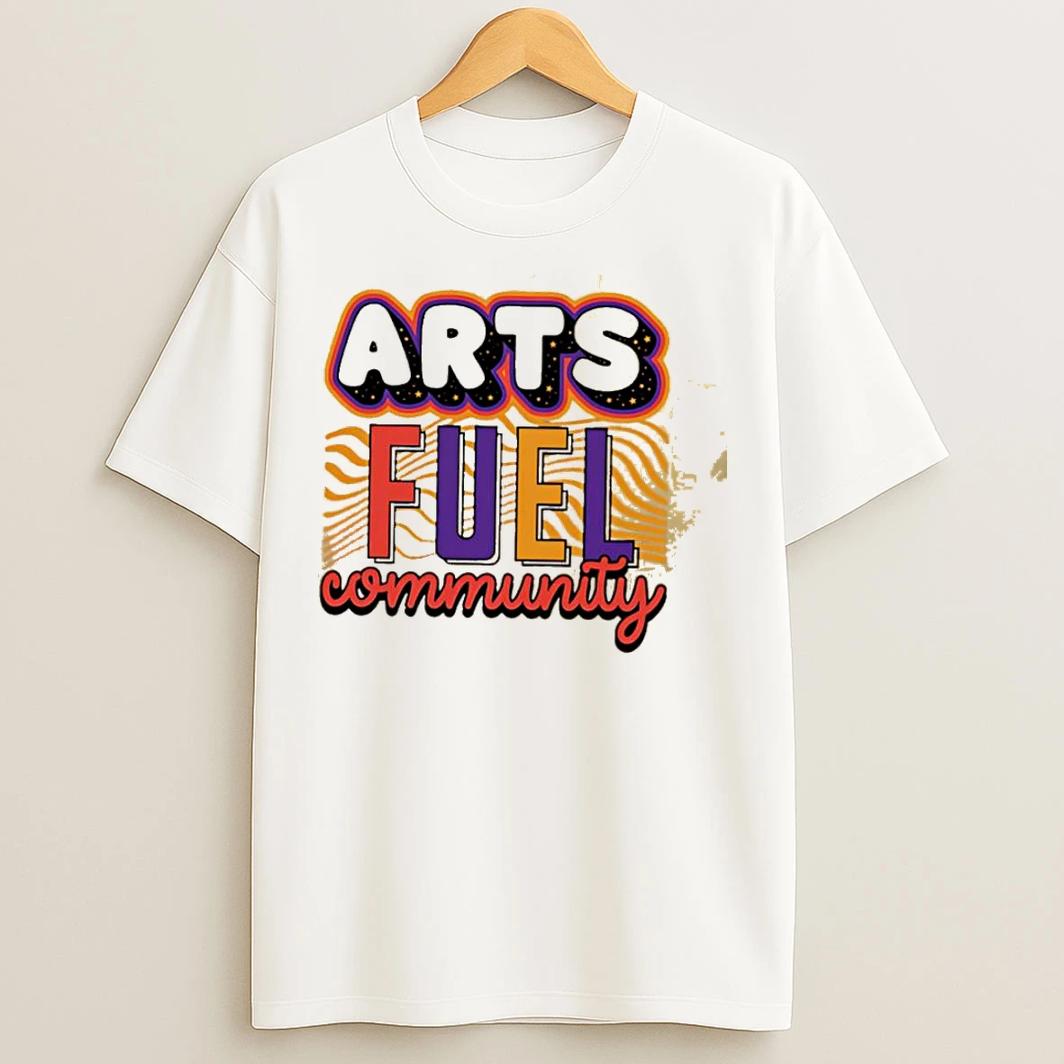 Classic Arts Fuel Community Artswave T Shirts