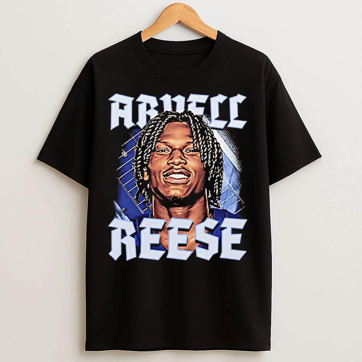 Classic Arvell Reese Portrait New York Giants T Shirts
