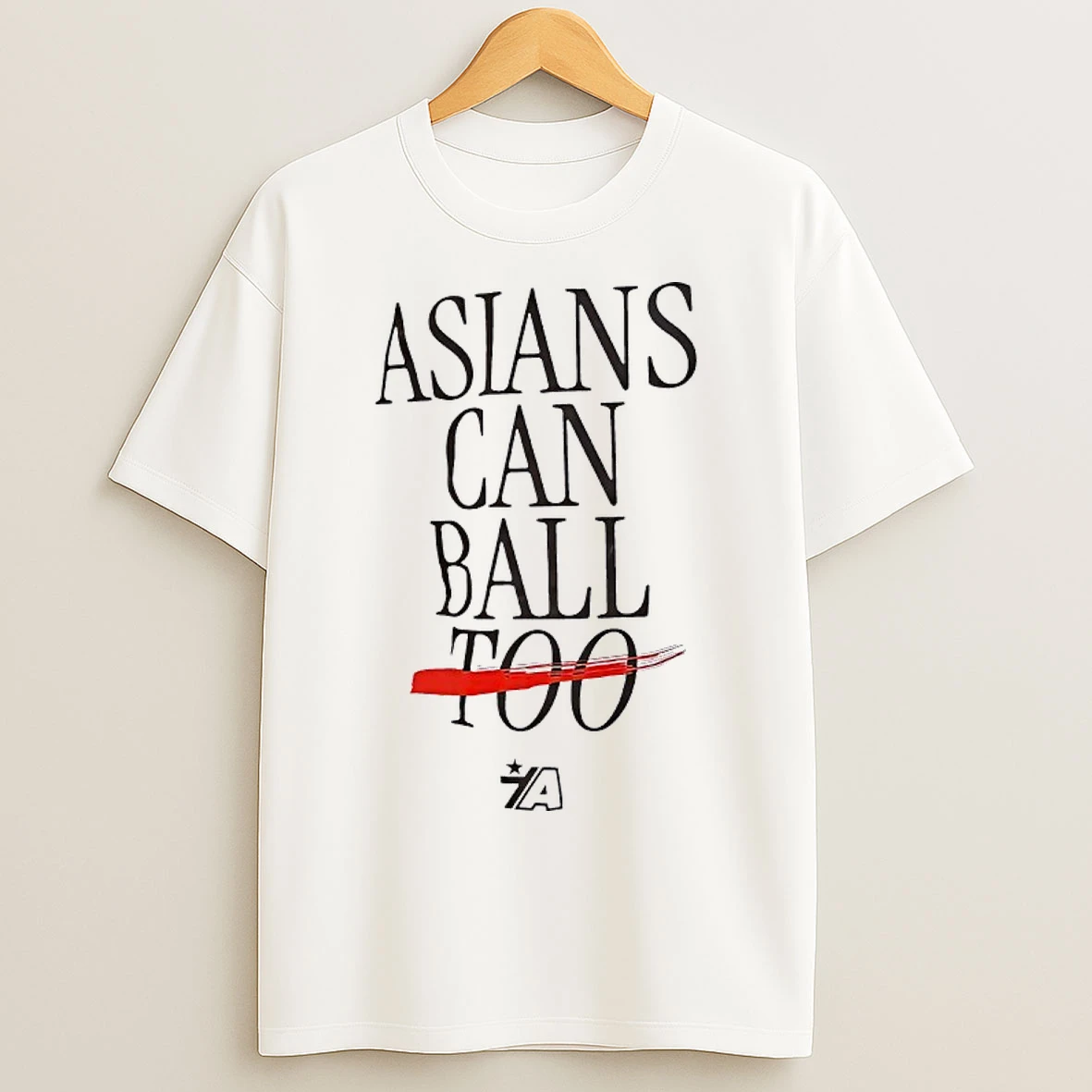 Classic Asians Can Ball Too Asian Americans Sports T Shirts