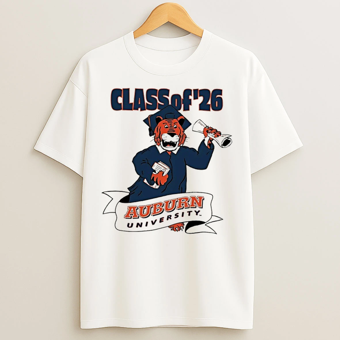 Classic Auburn Tigers University Class Of 2026 T Shirts