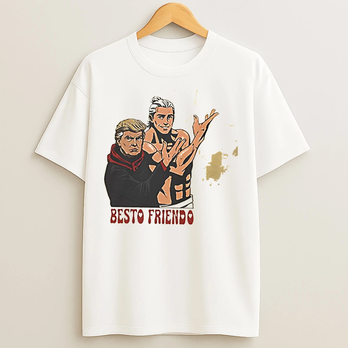 Classic Besto Friendo Trump Epstein Inspired Meme T Shirts
