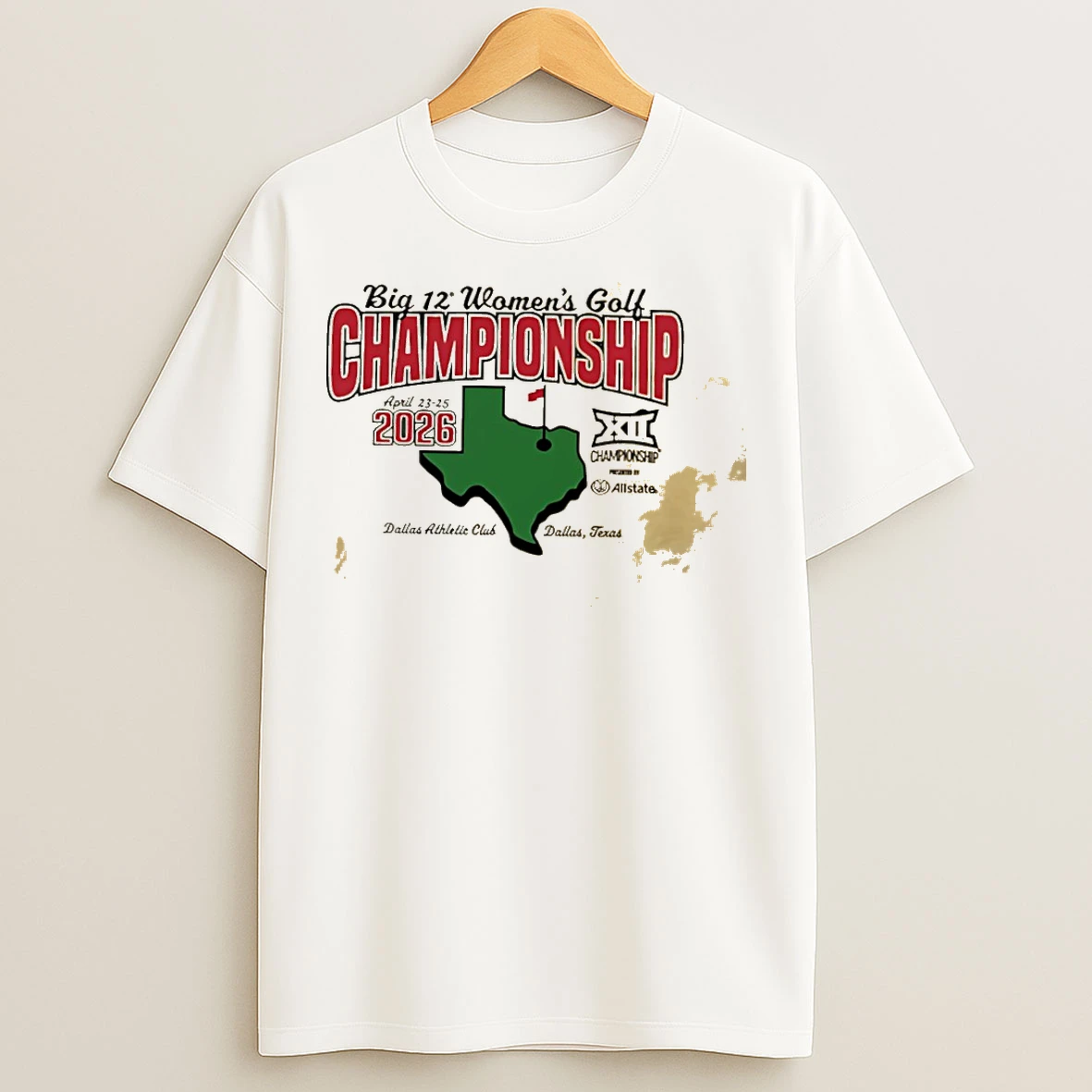 Classic Big 12 Womens Golf Championship April 23 25th 2026 Dallas Athletic Club T Shirts
