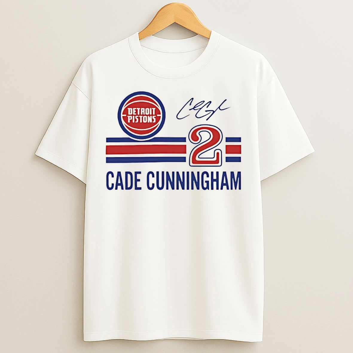 Classic Cade Cunningham 2 Detroit Pistons Playoffs 2026 Signature T Shirts