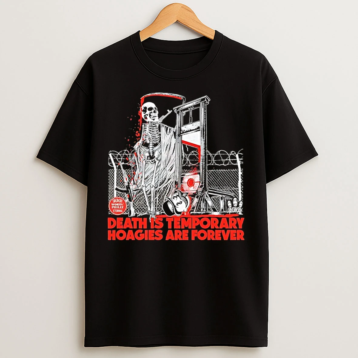 Classic Death Is Temporary Huggies Are Forever T Shirts