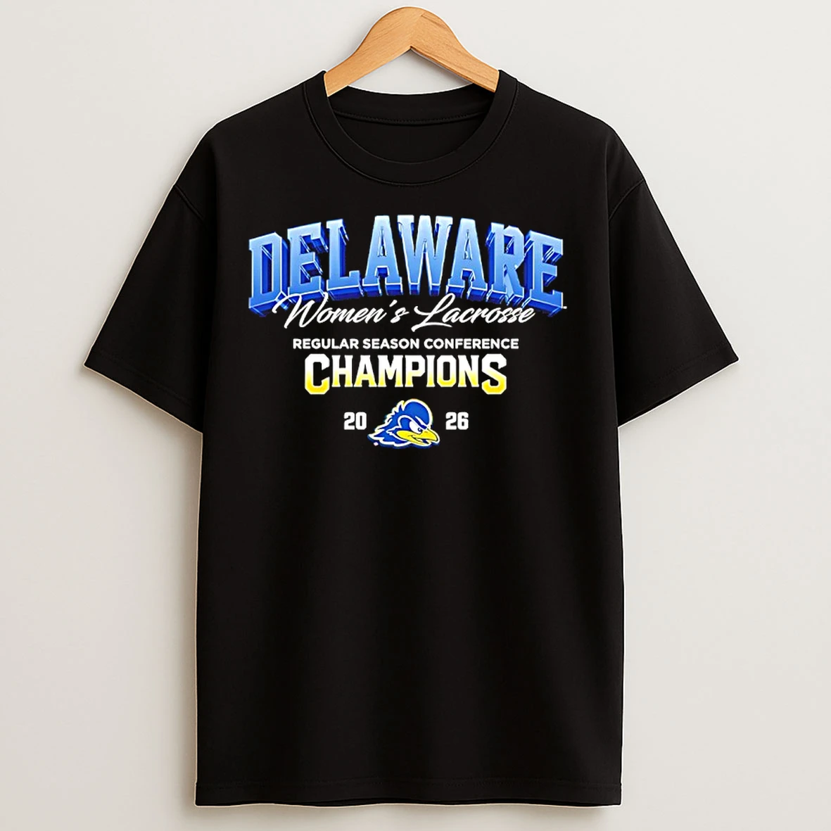 Classic Delaware Womens Lacrosse Regular Season Conference Champions 2026 T Shirts
