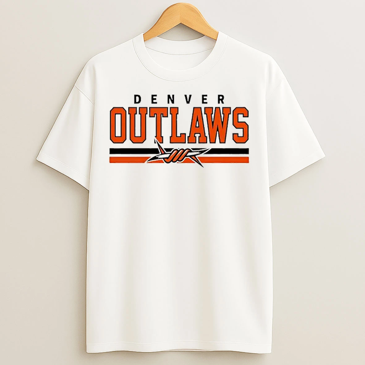 Classic Denver Outlaws Nike Dri Fit Stripe T Shirts