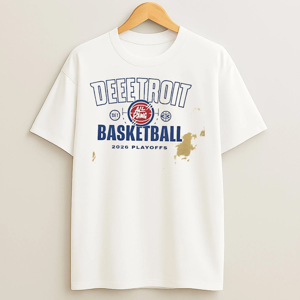 Classic Detroit Basketball 2026 Playoffs All Dawg T Shirts