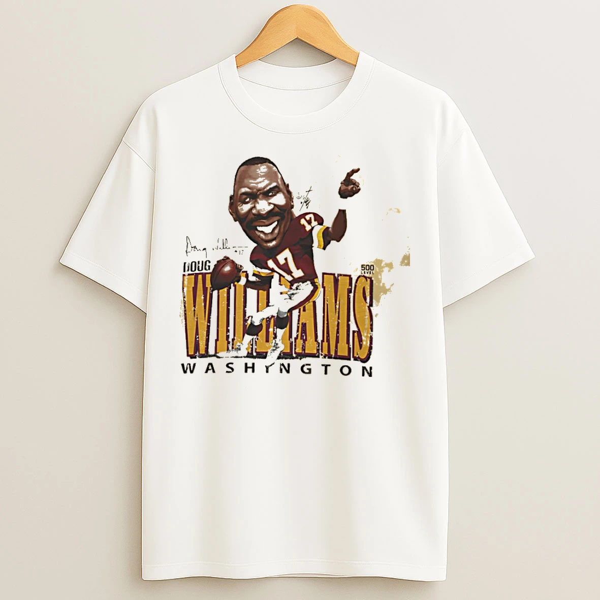 Classic Doug Williams Washington Bruce Stark Collection T Shirts