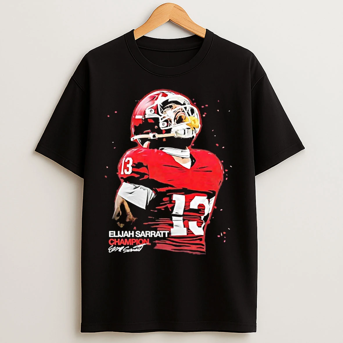 Classic Elijah Sarratt Champion Indiana Hoosiers T Shirts