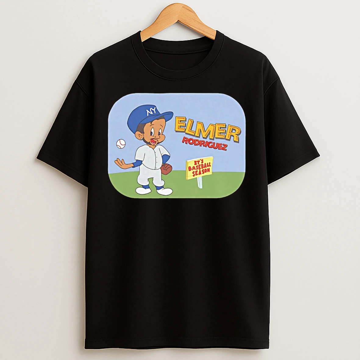 Classic Elmer Rodriguez Tunes Its Baseball Season New York Yankees T Shirts