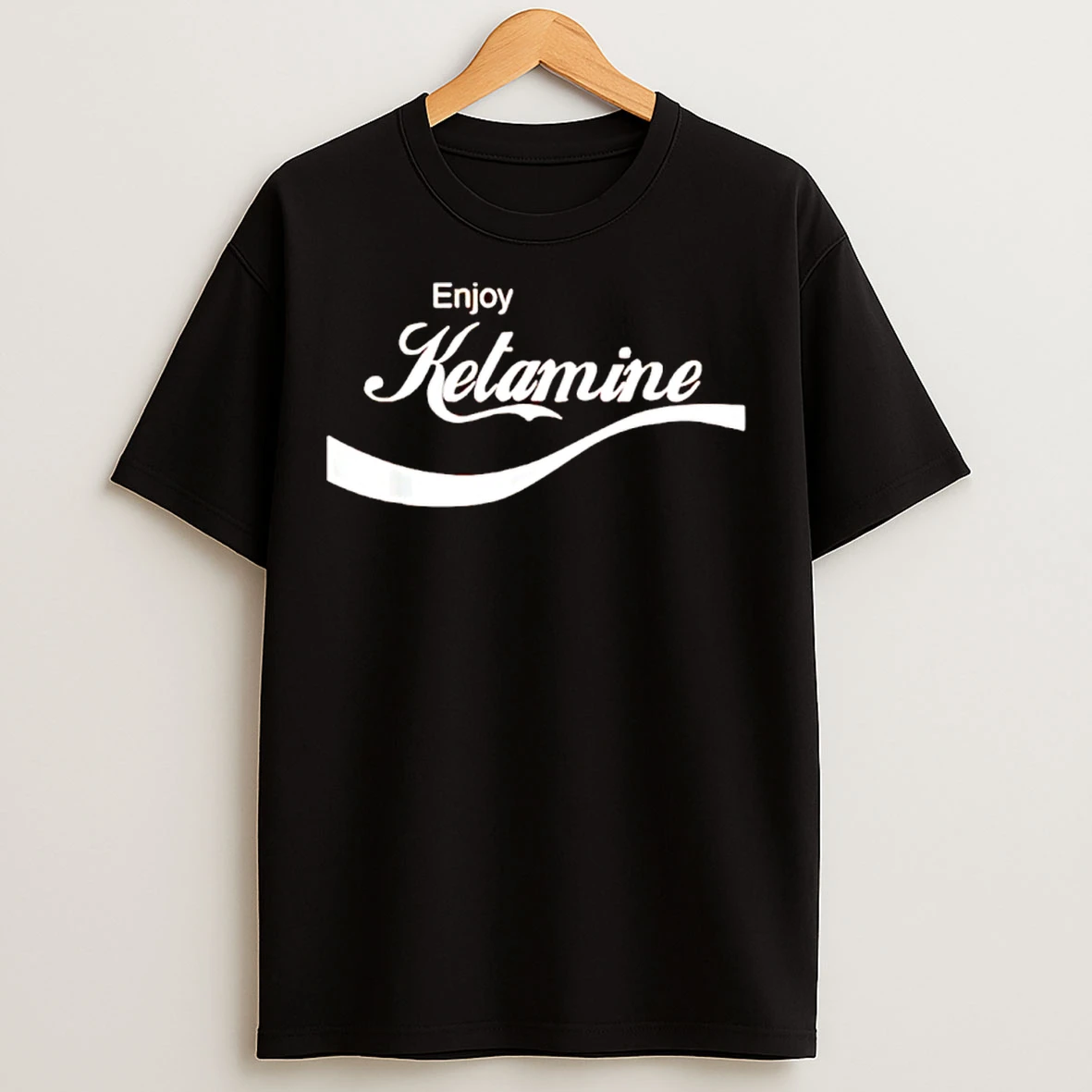 Classic Enjoy Ketamine Coke Parody T Shirts