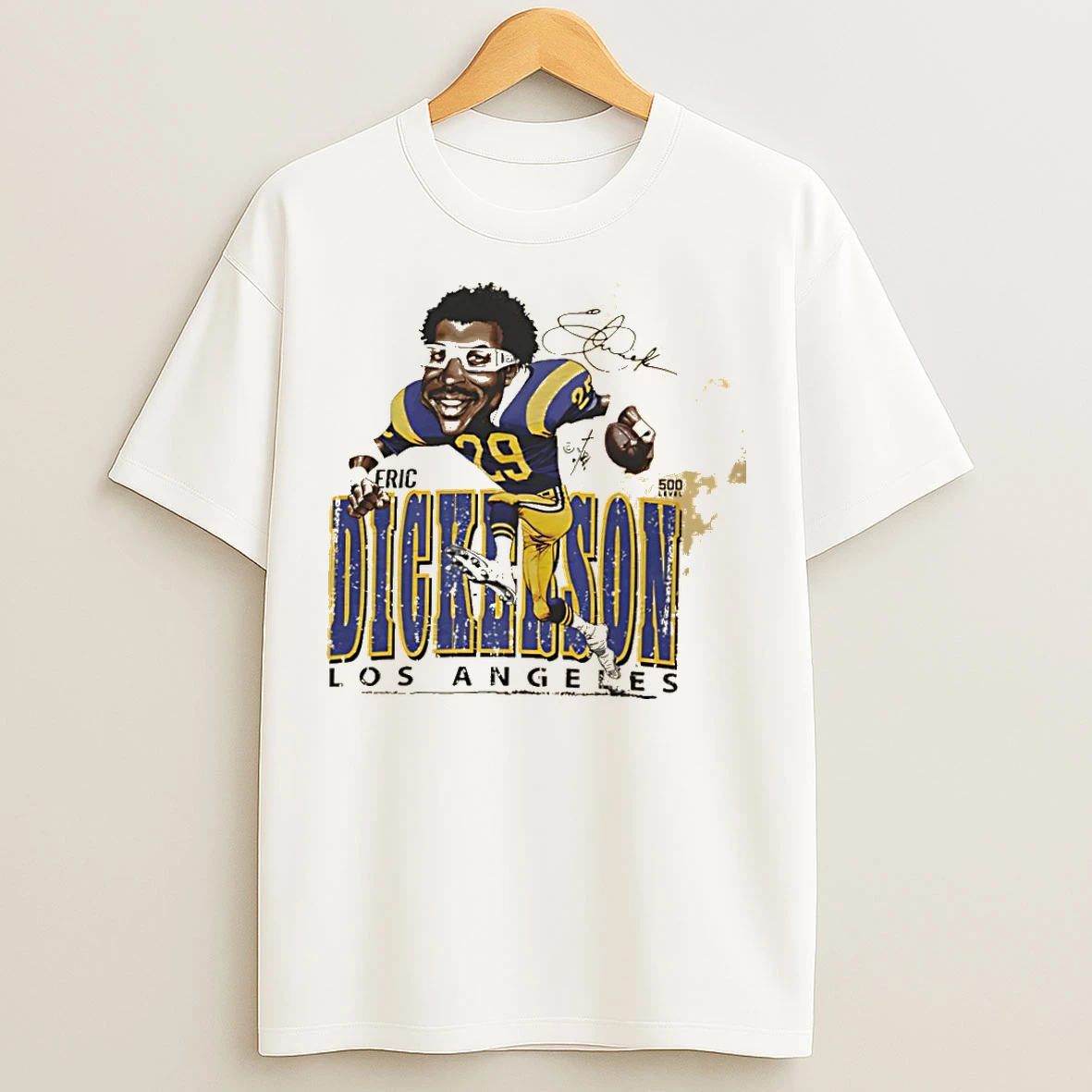 Classic Eric Dickerson Los Angeles R Bruce Stark Collection T Shirts