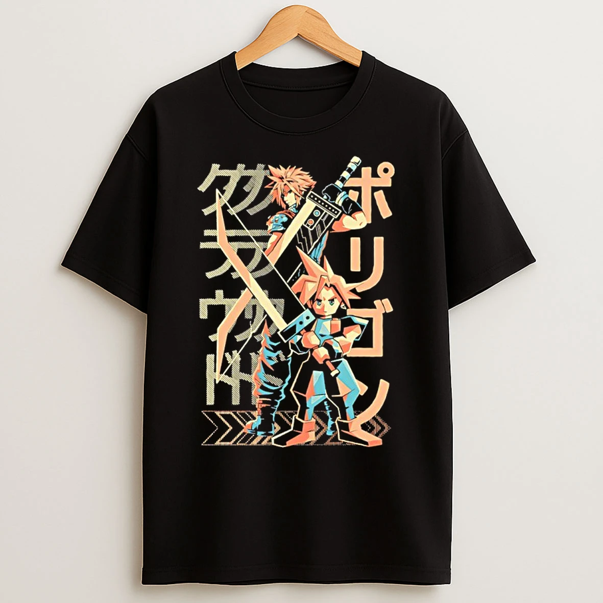 Classic Final Fantasy Vii Swords Of The Past T Shirts