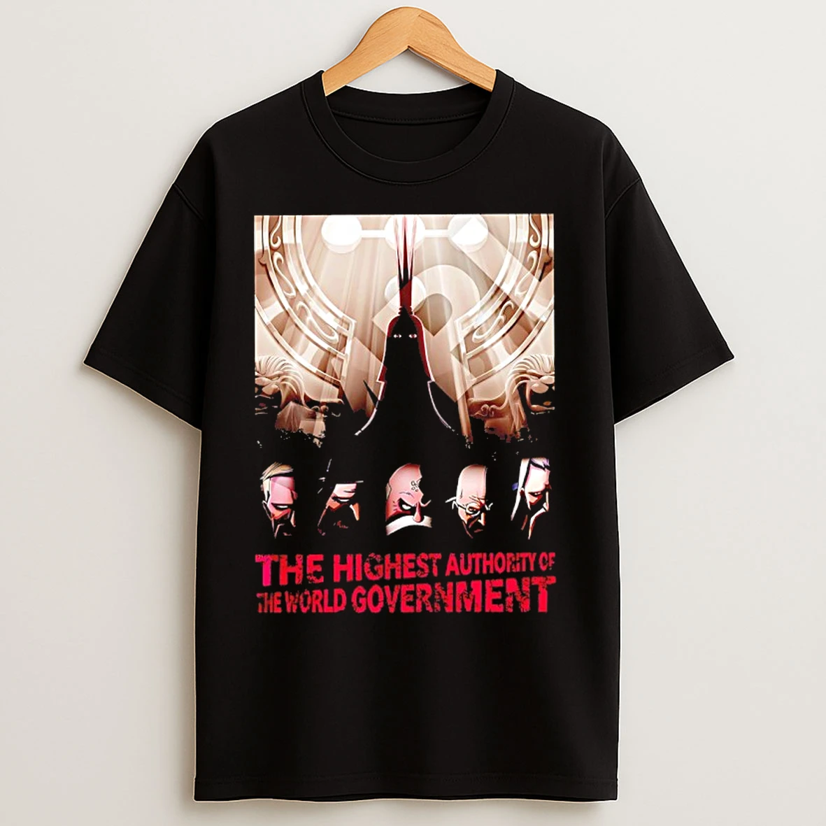 Classic Five Elders The Highest Authority Of The World Government T Shirts