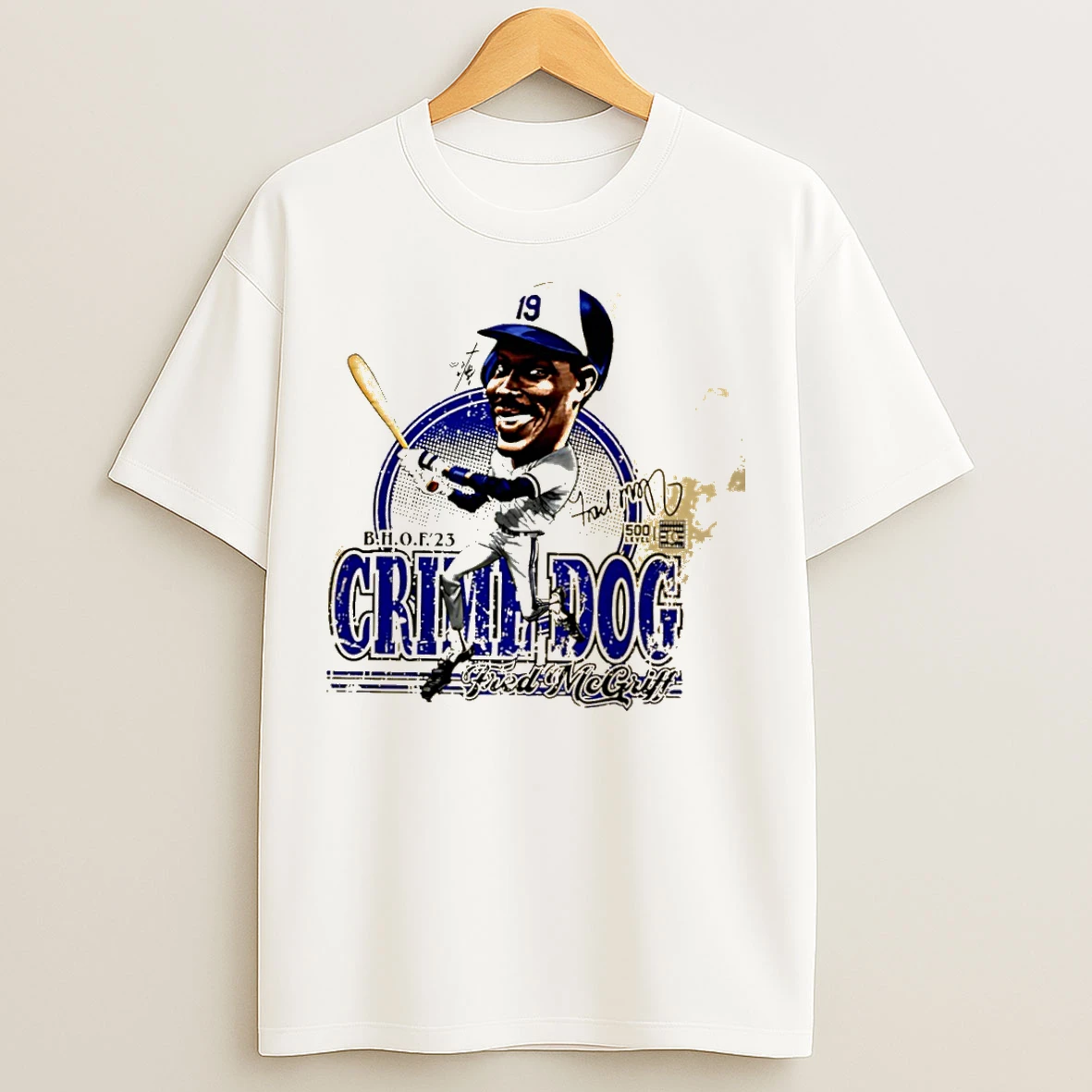 Classic Fred Mcgriff Toronto Bruce Stark Collection T Shirts
