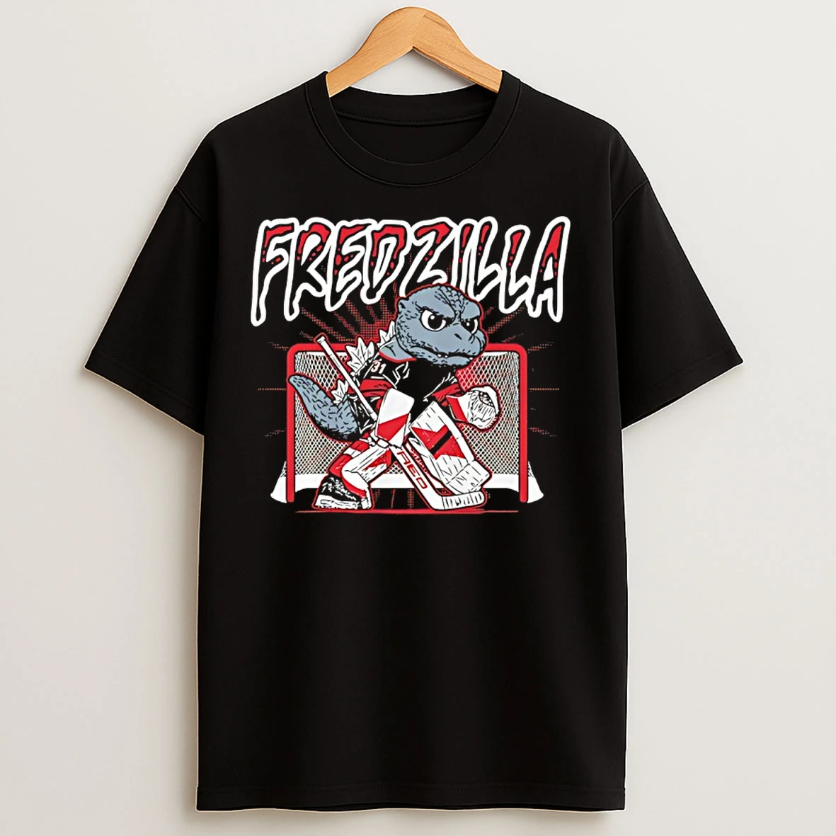 Classic Frederik Andersen Fredzilla Carolina Hurricanes Hockey T Shirts