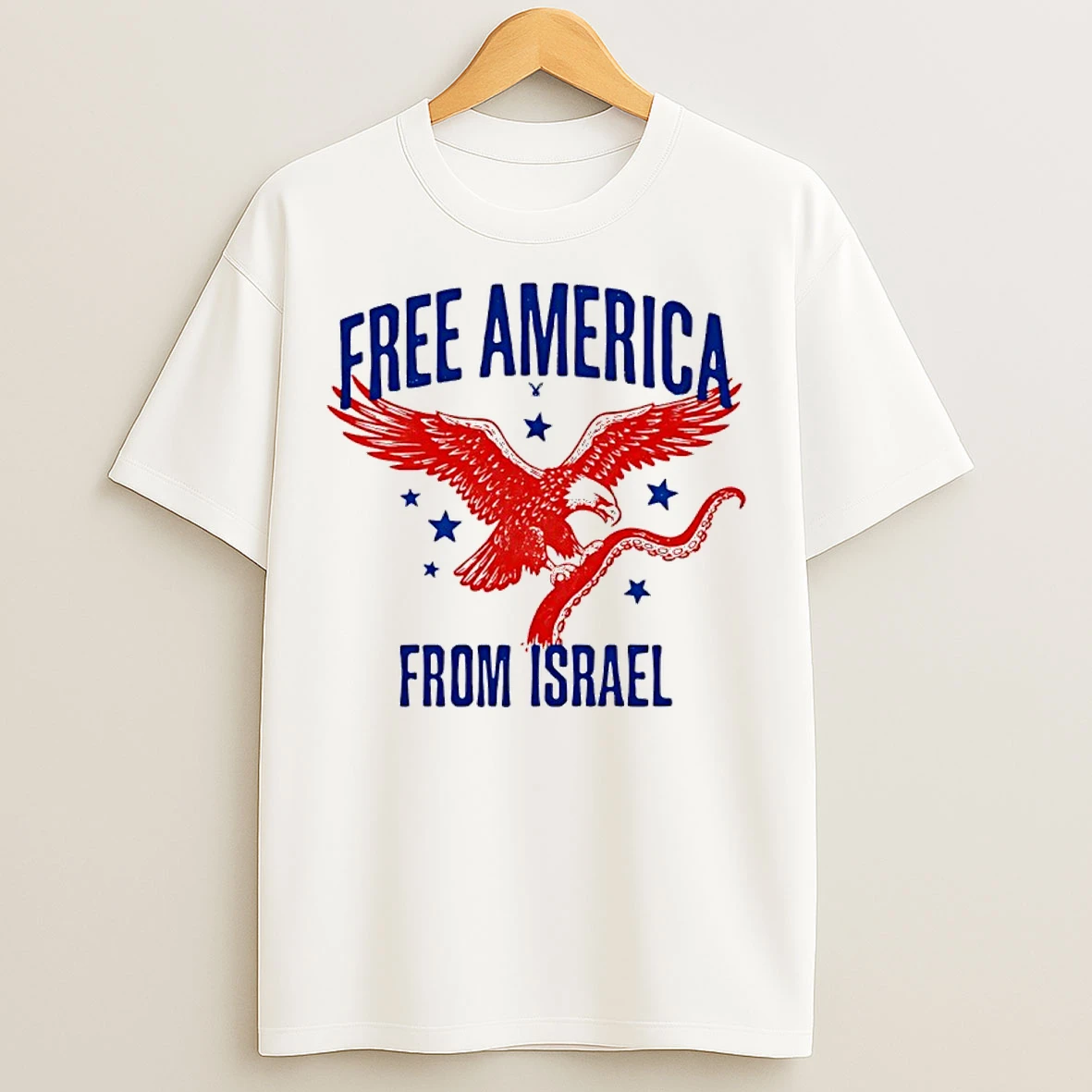Classic Free America From Israel Eagle T Shirts