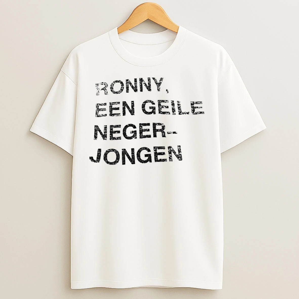 Classic Gd Wearing Ronny Een Geiler Neger Jongen T Shirts