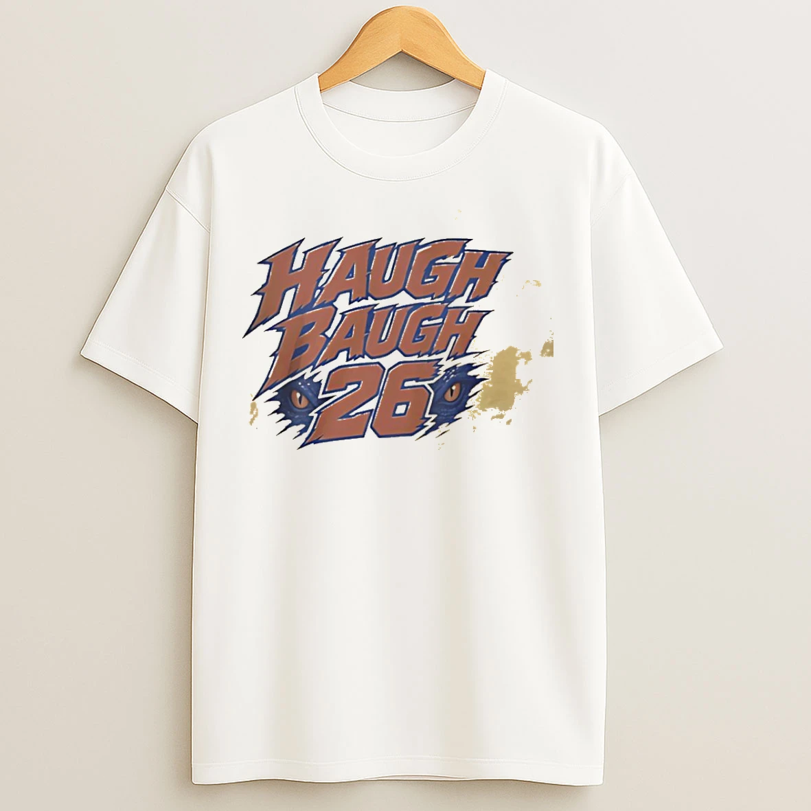 Classic Haugh Baugh 26 Eyes Graphic T Shirts