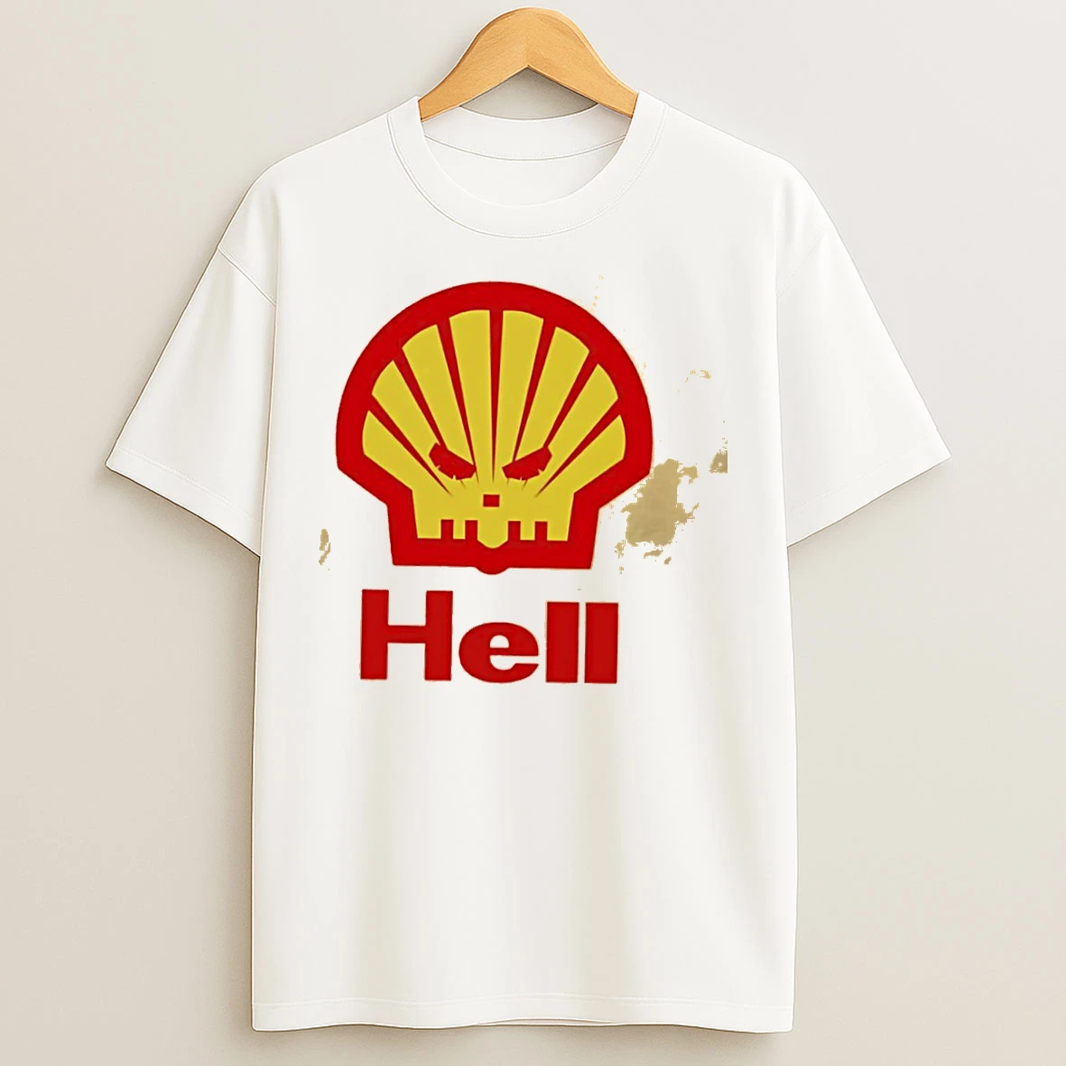 Classic Hell X Shell Logo T Shirts