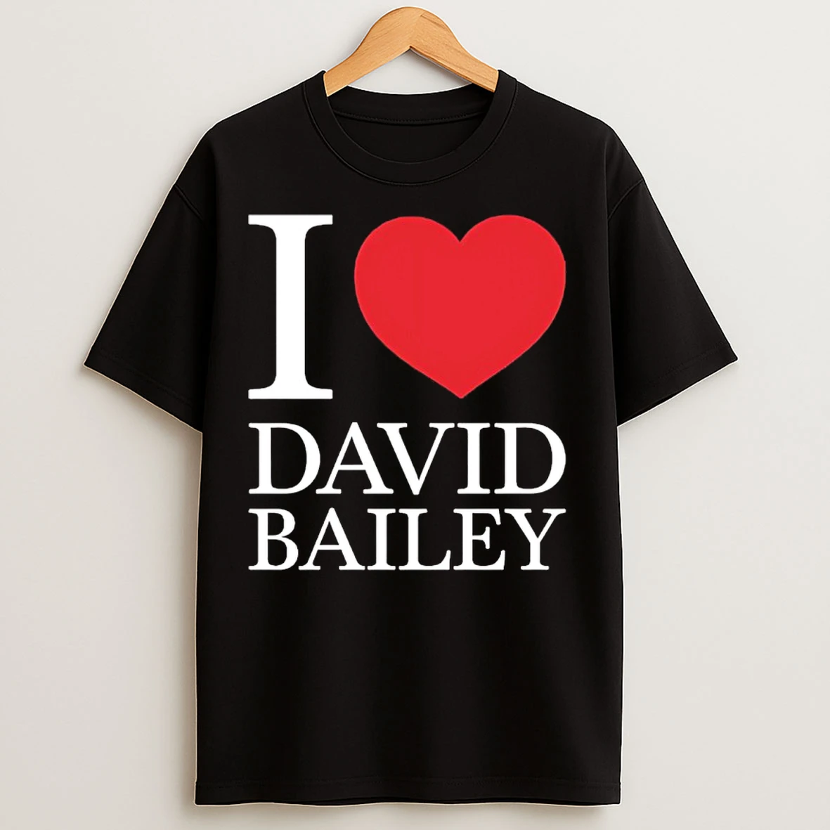 Classic I Love David Bailey New York Jets T Shirts