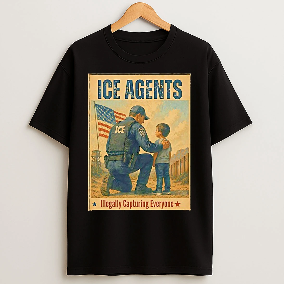 Classic Ice Agents Illegally Capturing Everyone T Shirts