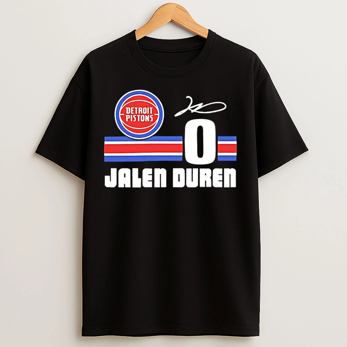 Classic Jalen Duren 0 Detroit Pistons Basketball Playoffs 2026 Signature T Shirts