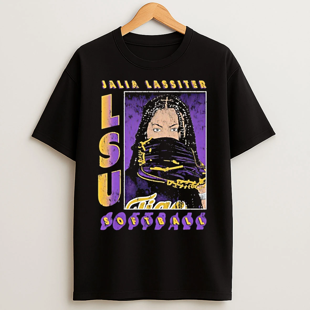 Classic Jalia Lassiter Portrait Lsu Softball T Shirts