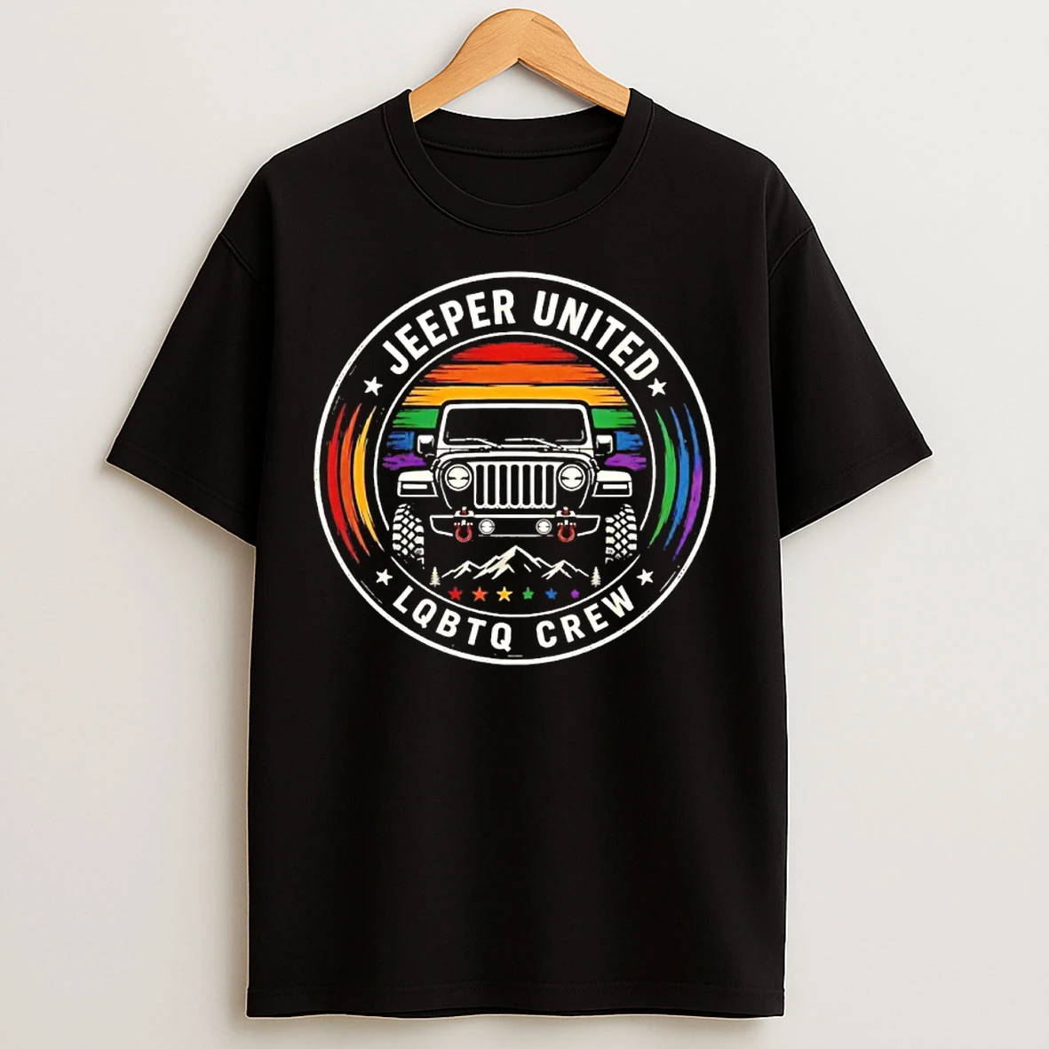 Classic Jeeper United Lqbtq Crew T Shirts