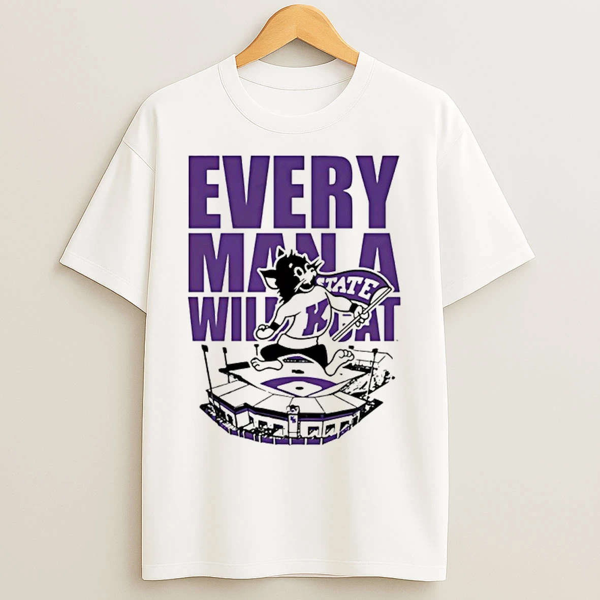 Classic K State Wildcats Every Man A Wildcat T Shirts