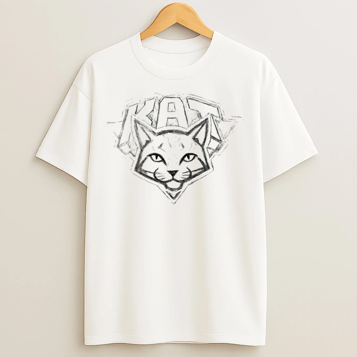 Classic Kat Knicks Logo Sketch T Shirts