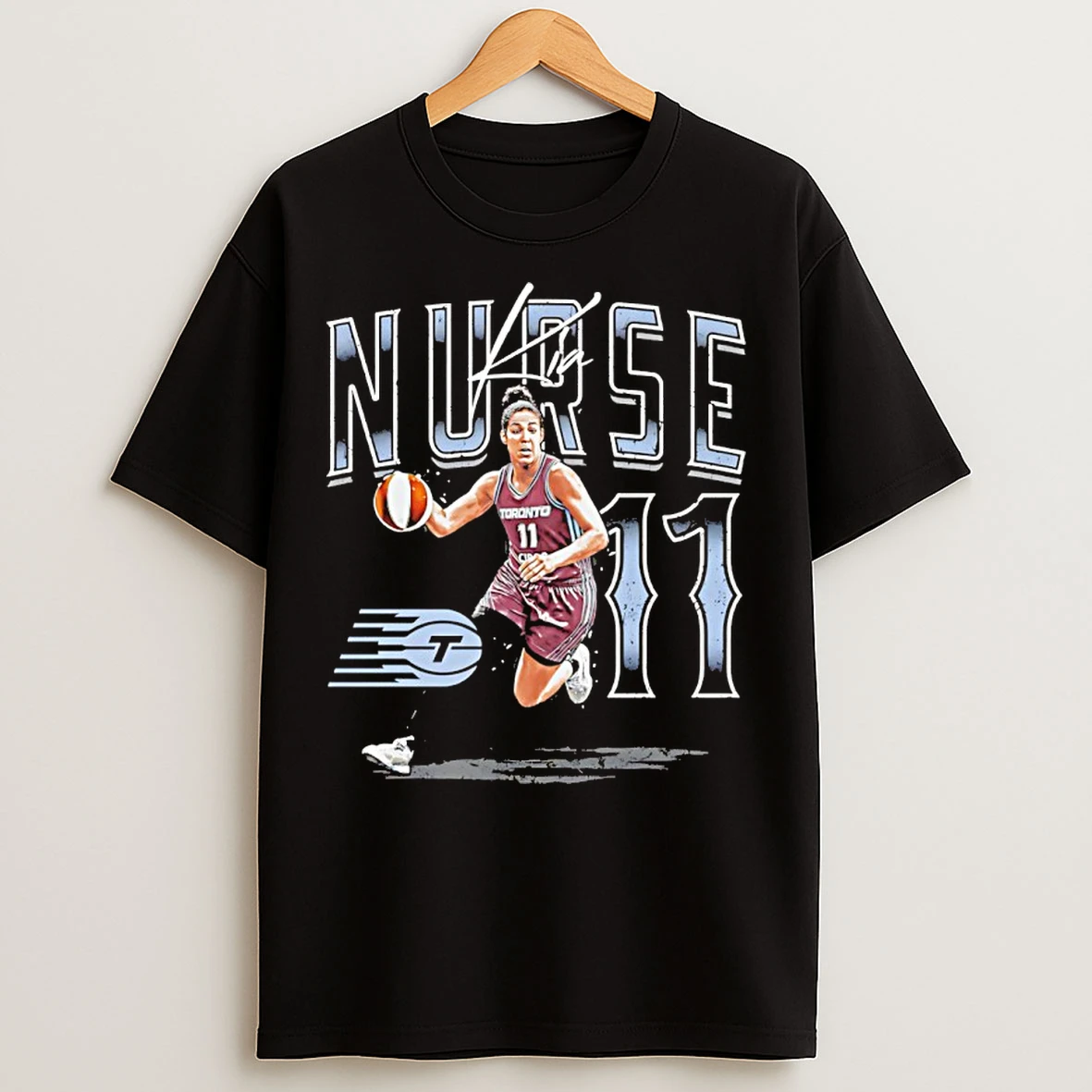 Classic Kia Nurse Player Pose Toronto Tempo T Shirts