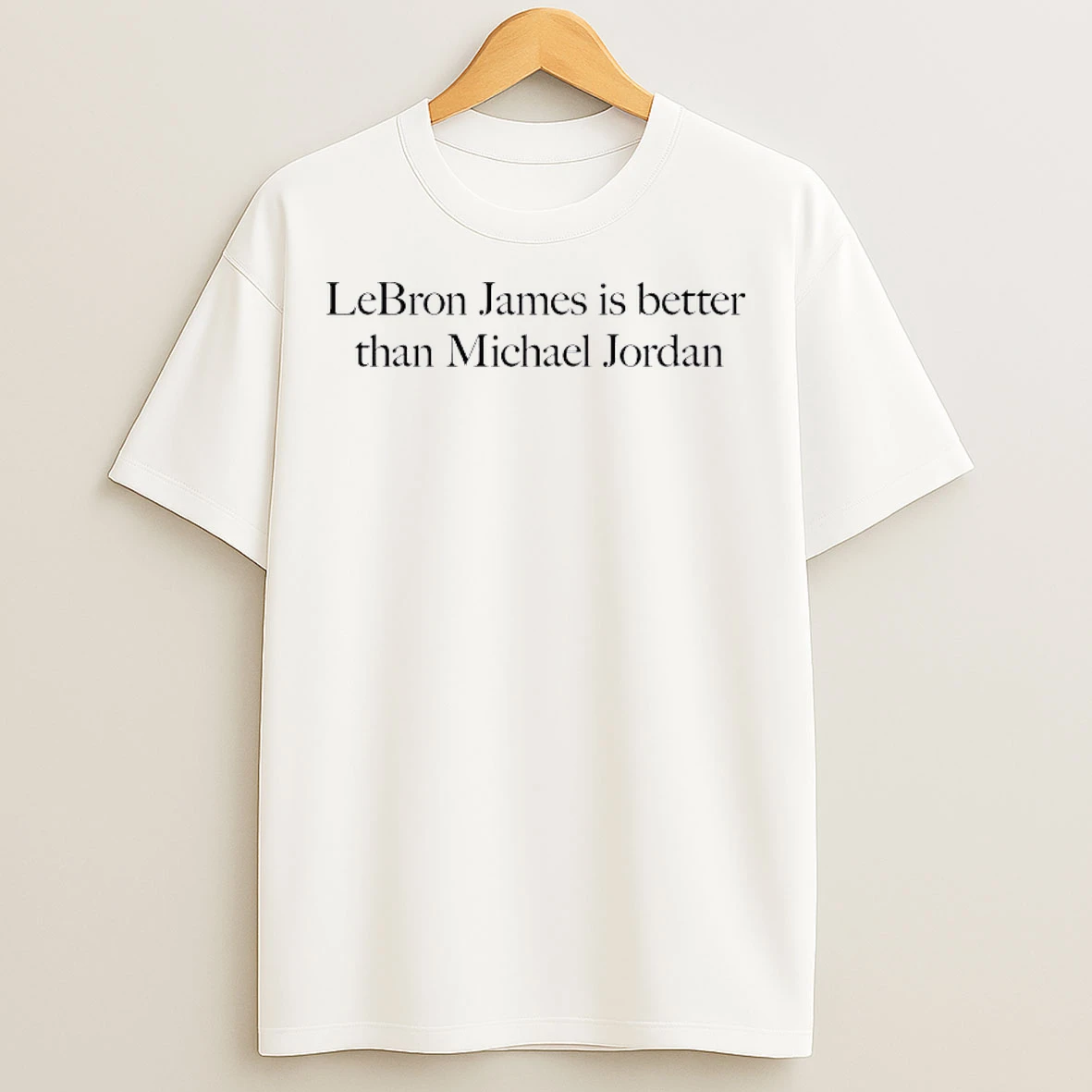 Classic Lebron James Is Better Than Michael Jordan T Shirts