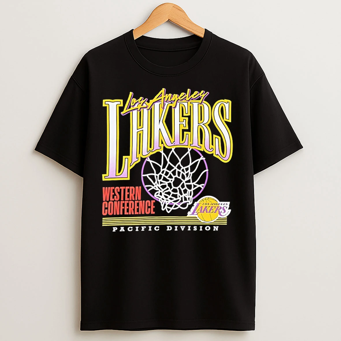 Classic Los Angeles Lakers Western Conference Pacific Division T Shirts
