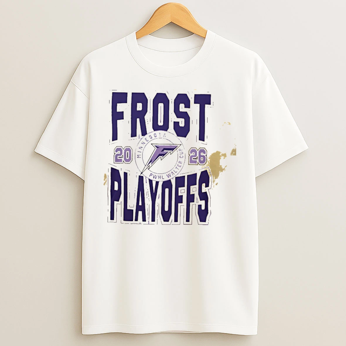 Classic Minnesota Pwhl Walter Cup Frost 2026 Playoff Participant Logo T Shirts