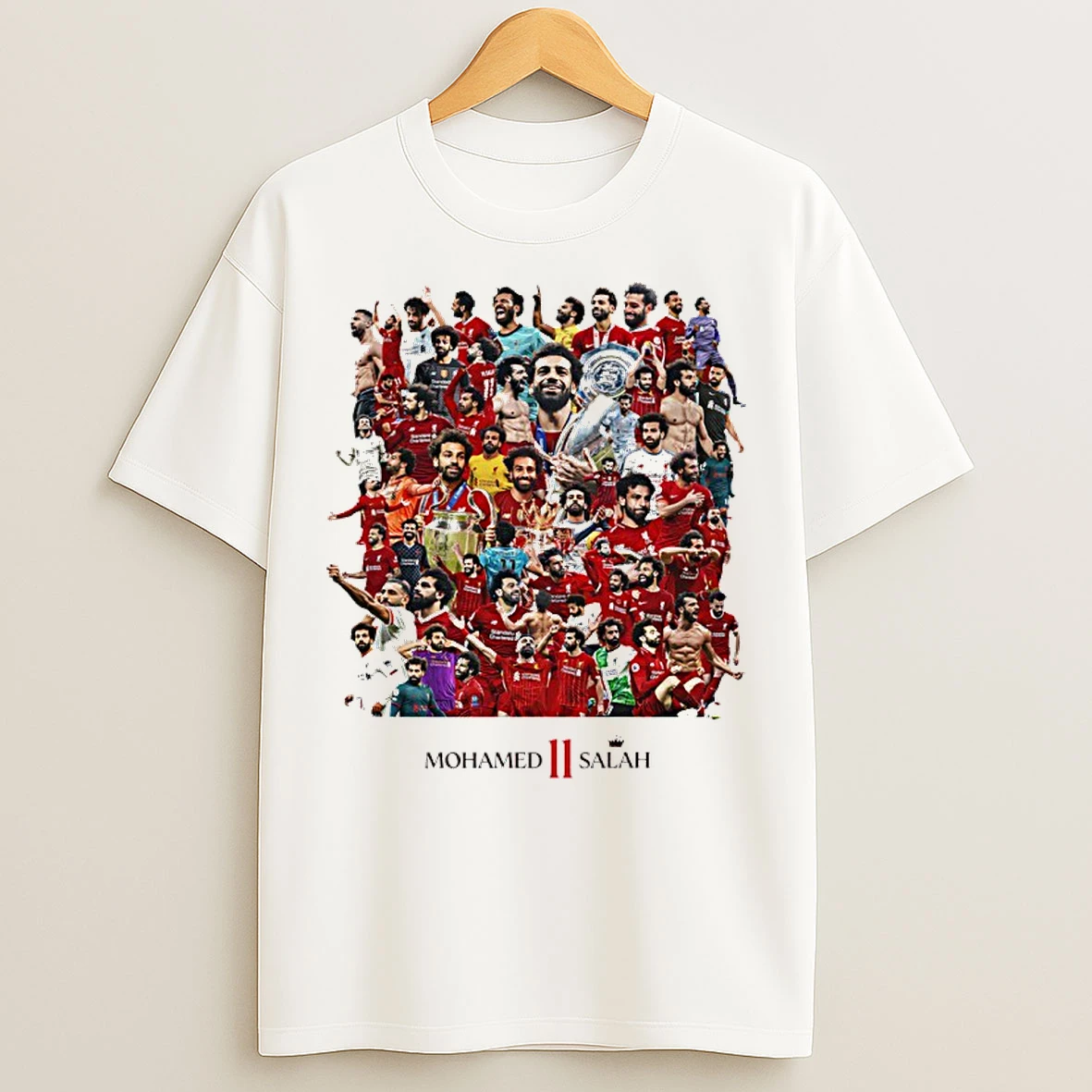 Classic Mohamed Salah Journey Champions T Shirts