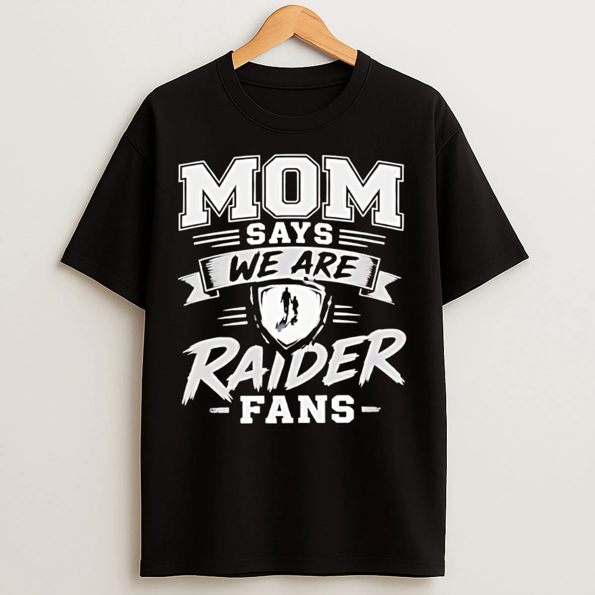 Classic Mom Says We Are Las Vegas Raider Fans T Shirts