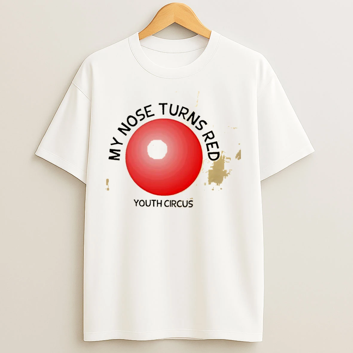 Classic My Nose Turns Red Youth Citcus T Shirts