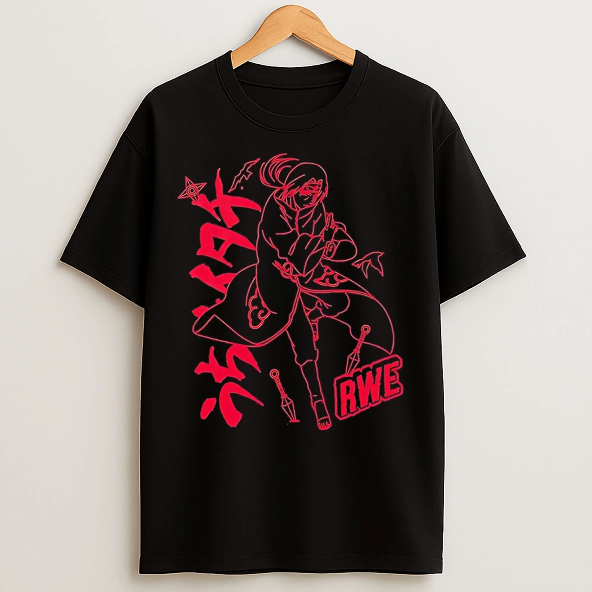 Classic Naruto Rwe Uchiha Itachi Graphic T Shirts