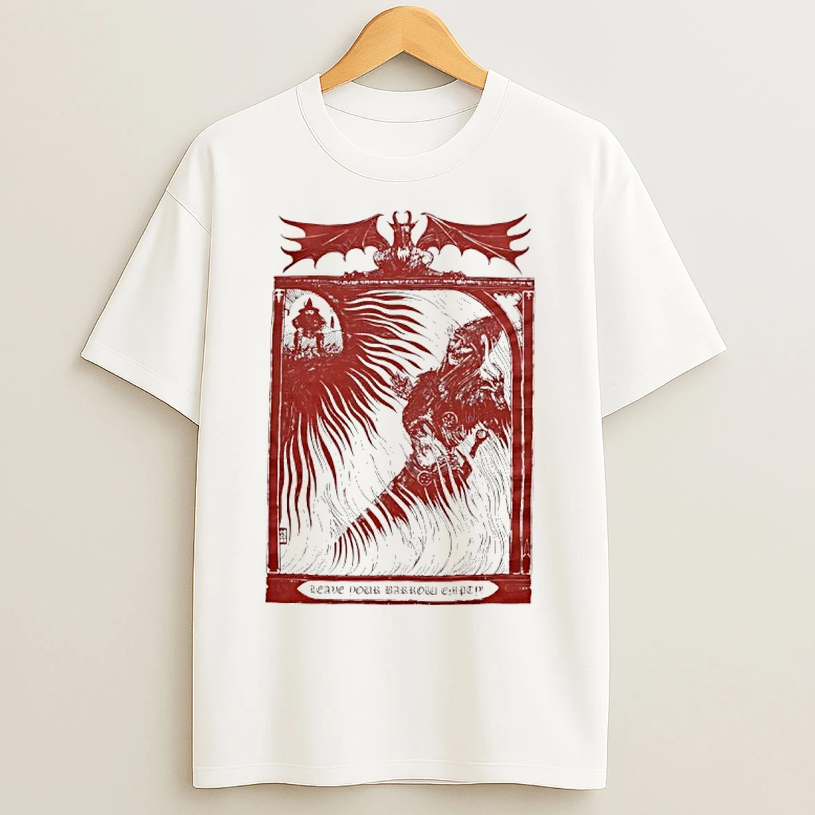Classic Njfj7egu Leave Your Barrow Empty T Shirts