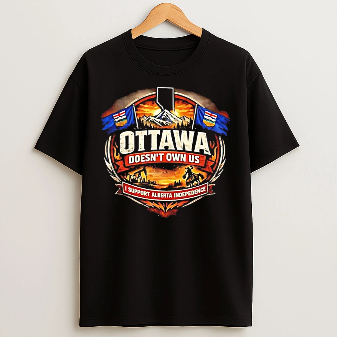 Classic Ottawa Doesnt Own Us Alberta Independence T Shirts