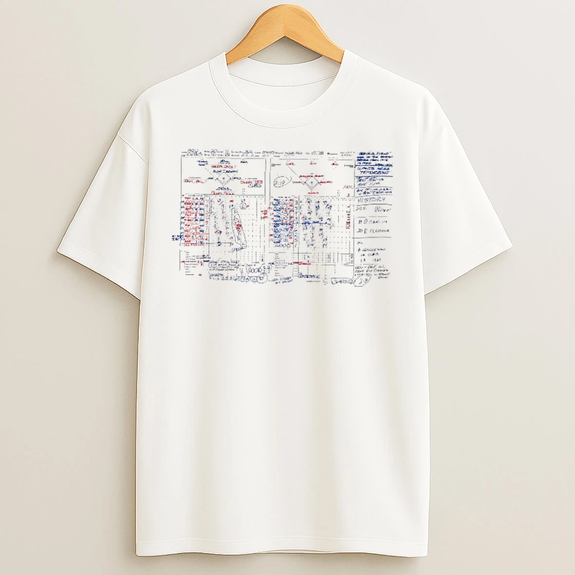 Classic Pat Hughes Kerry Wood 20 Strikeout Scorebook T Shirts