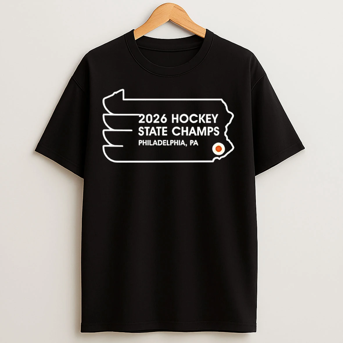 Classic Philadelphia Flyers 2026 Hockey State Champs T Shirts