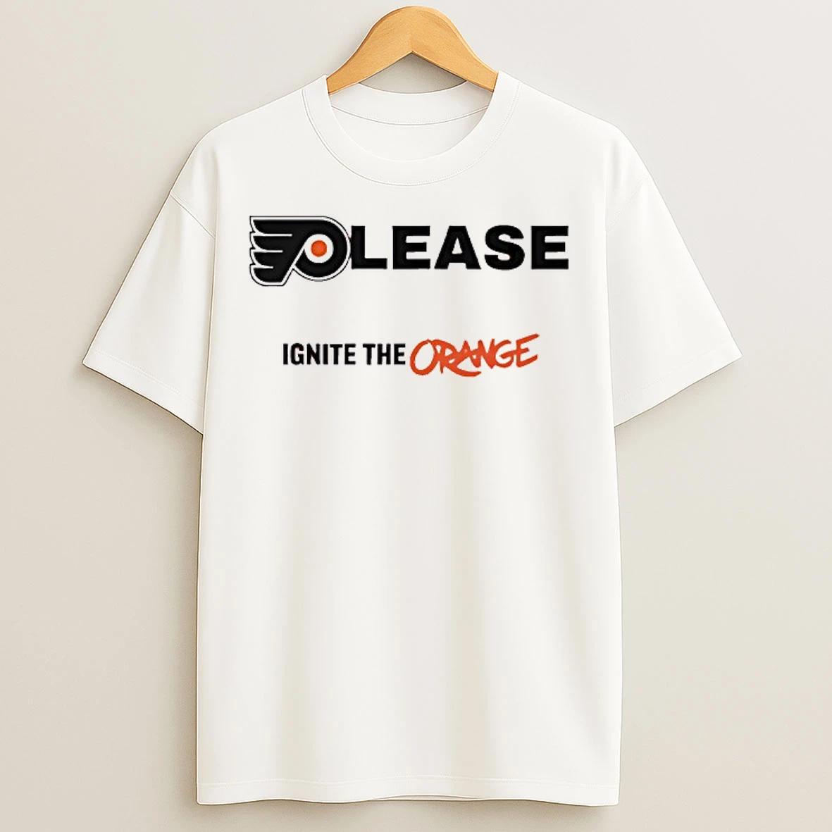 Classic Please Ignite The Orange Philadelphia Flyers T Shirts